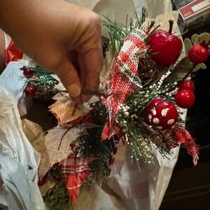 10 christmas tree decor berry stems